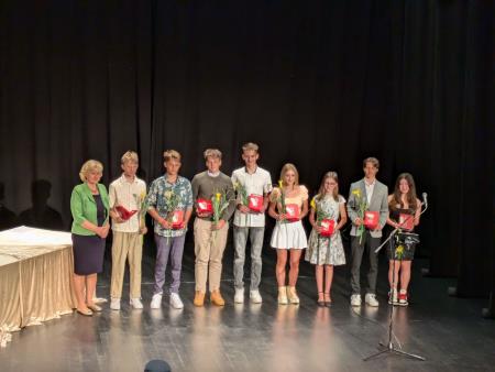 Odličnjaki iz OŠ Kranjska Gora (foto: Karmen Sluga)